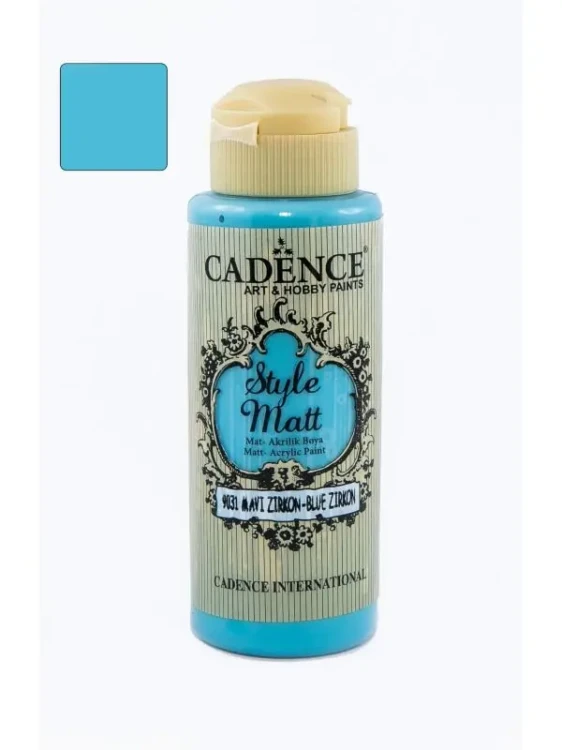 Farba Style Matt Cadence S9031 120 ml. - Niebieska cyrkonia.webp
