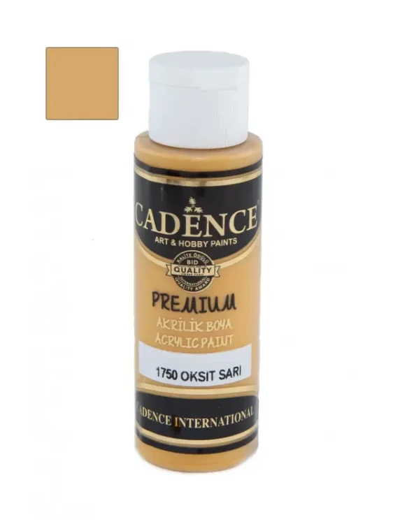 Farba Premium Cadence 1750 - Utleniony żółty 70 ml.webp