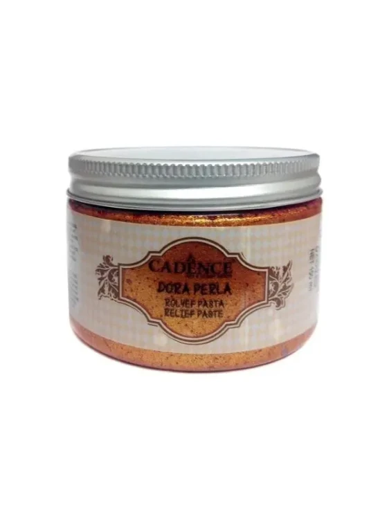 Pasta strukturalna Dora Perła Cadence 150 ml. - 004 Utleniona pomarańcza.webp