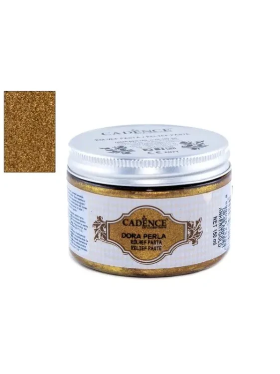 Pasta strukturalna Dora Perła Cadence 150 ml. - 008 Ankeryczne złoto.webp