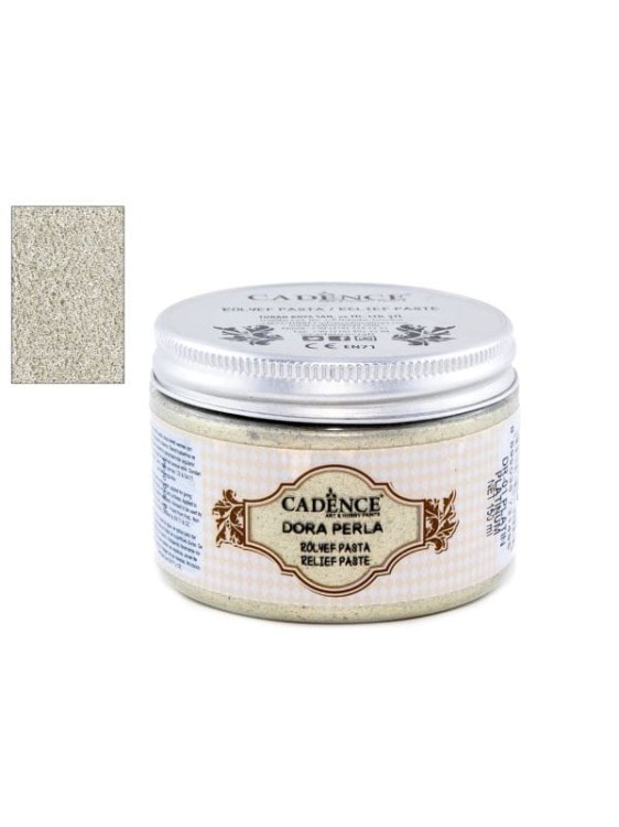 Pasta strukturalna Dora Perła Cadence 150 ml. - 001 Platynowy.jpg