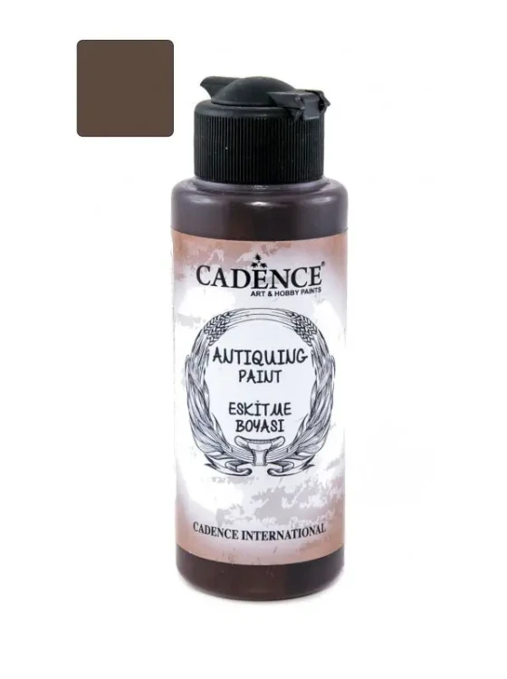 Farba postarzająca Cadence 306 - Ciemno czerwony brąz 120 ml.webp