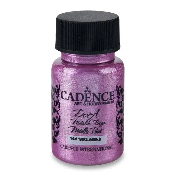 Farba metaliczna Dora Metalik Boya Cadence 144 - 50 ml. - Cyklamen.webp