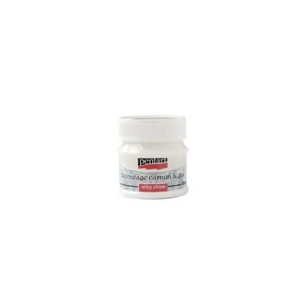 Klej z werniksem Pentart do decoupage - Silky Shine 50 ml.webp