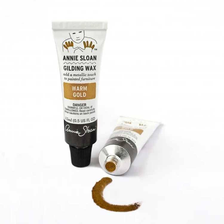 Gilding Wax 15 ml Warm Gold Wosk pozłotniczy Annie Sloan.webp