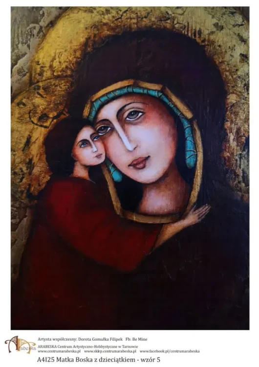 papier-ryzpwy-arabeska-matka-boska-z-dzieciatkiem.webp