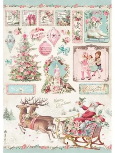 papier-ryzowy-do-decoupage-stamperia-pink-chrismas-sanie.webp