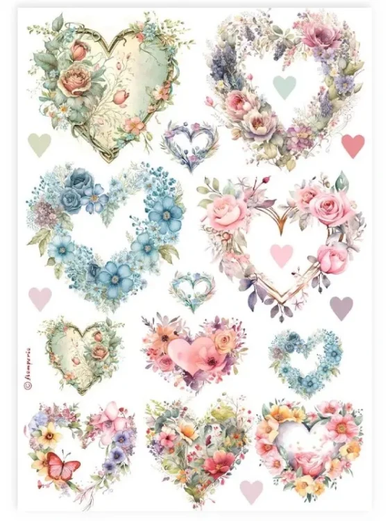 stamperia-papier-ryzowy-a4-bestsellers-kwiatowe-serduszka.webp