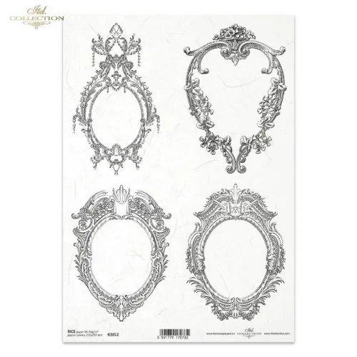 Papier-ryzowy-do-decoupage-Itd-Collection-A4 -ramki-R2012.webp