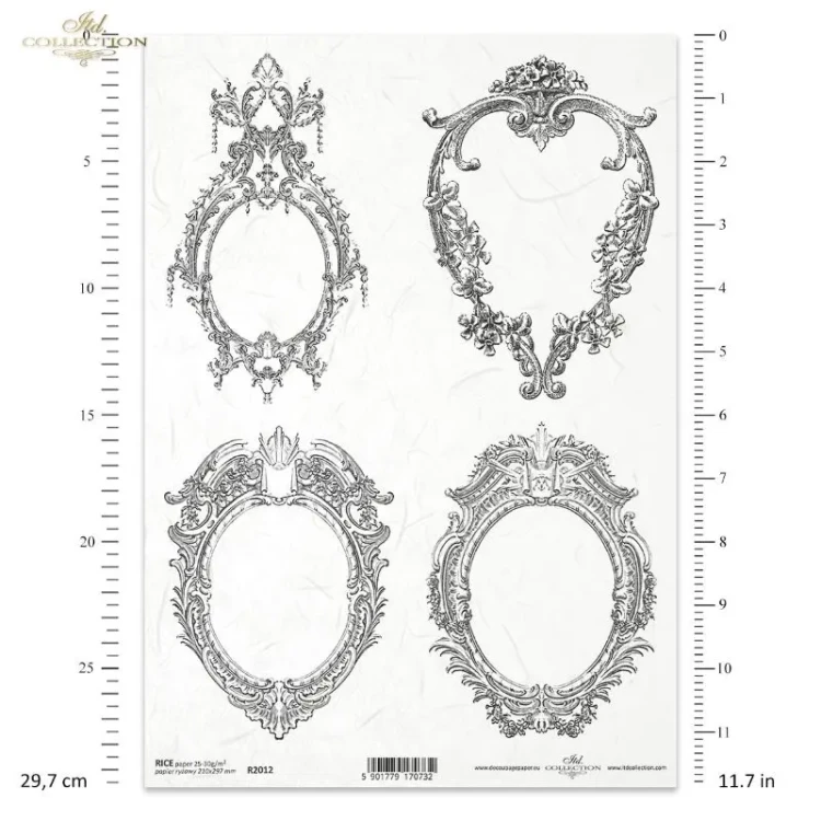 Papier-ryzowy-do-decoupage-Itd-Collection-A4 -ramki-R2012-1.webp