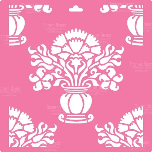 szablon-fabrika-decoru-30x30cm-wazon z kwiatami.webp