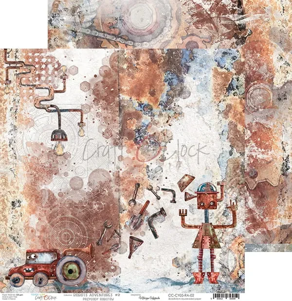 zestaw papieów-craft-o'clock-robots-adventures3.webp