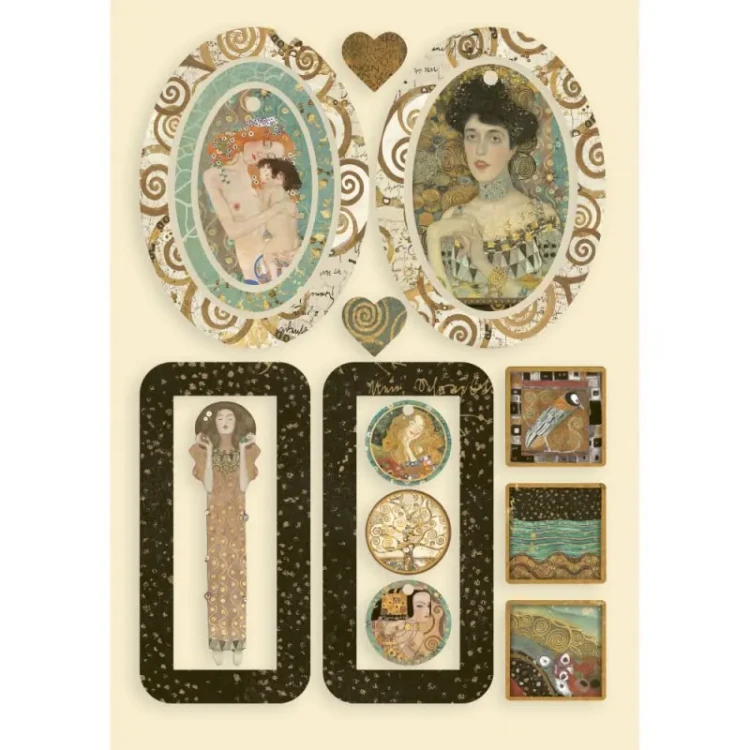 stamperia-drewniane-dekory-a5-kolorowane-klimt-mix.webp
