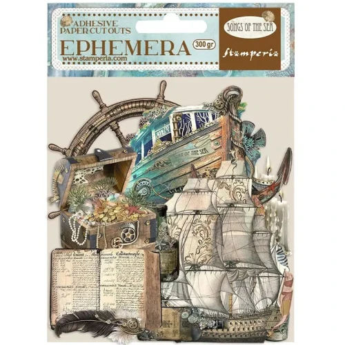 stamperia-songs-of-the-sea-ephemera-sailing-ship.webp