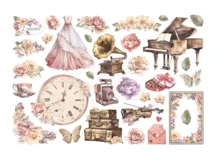 Ozdoby-papierowe-samoprzylepne-Ephemera-Romance-Forever-Journaling-DFLCT38-Stamperia.webp
