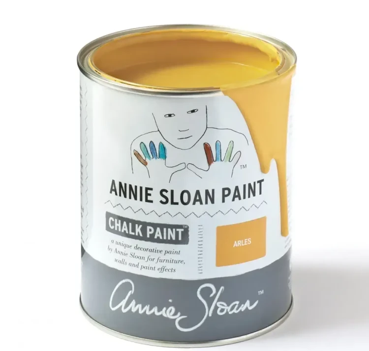 Farba kredowa Annie Sloan - widok otwartej puszki 1 litr z kolorem