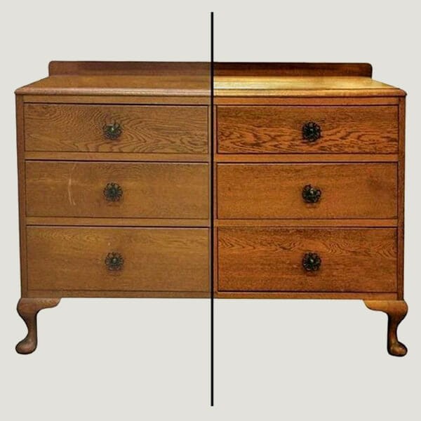 Użycie BeeWax przed i po