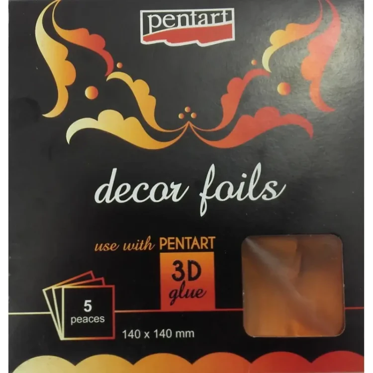 pentart-folia-14cm-5szt-braz.webp